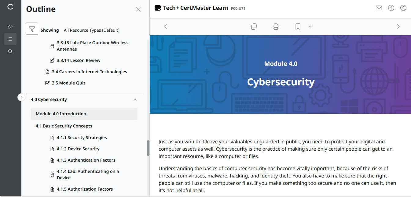 CertMaster Learn – Tech+ (V6) – (New Account ) 2-Month Access