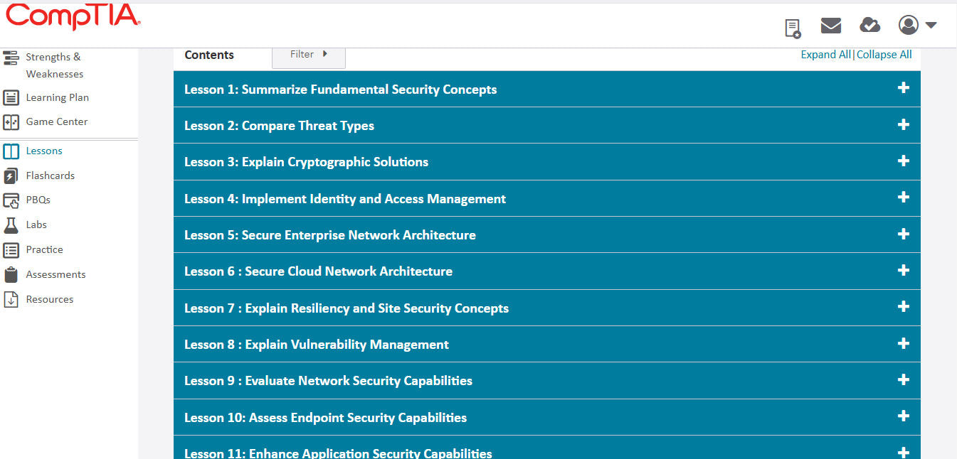 Best Offer (SY0-701) - CompTIA Security+ CertMaster Learn + Labs (3 Month)