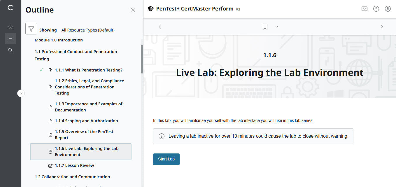🛒特別オファー - CertMaster Perform for PenTest+ PT0-003 (3ヶ月アクセス)