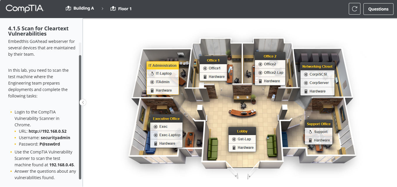 CertMaster Perform for PenTest+ PT0-003 (3 Month Access) (🛒Special Offer)
