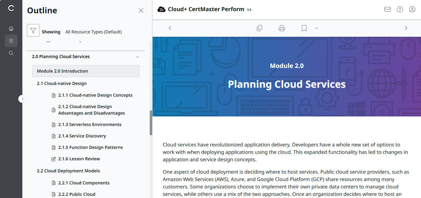 🛒Special Offer -  CompTIA Cloud+ CertMaster Perform (CV0-004) – 3-Month Access